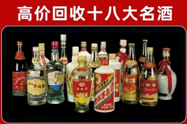 庐江回收铁盖茅台酒